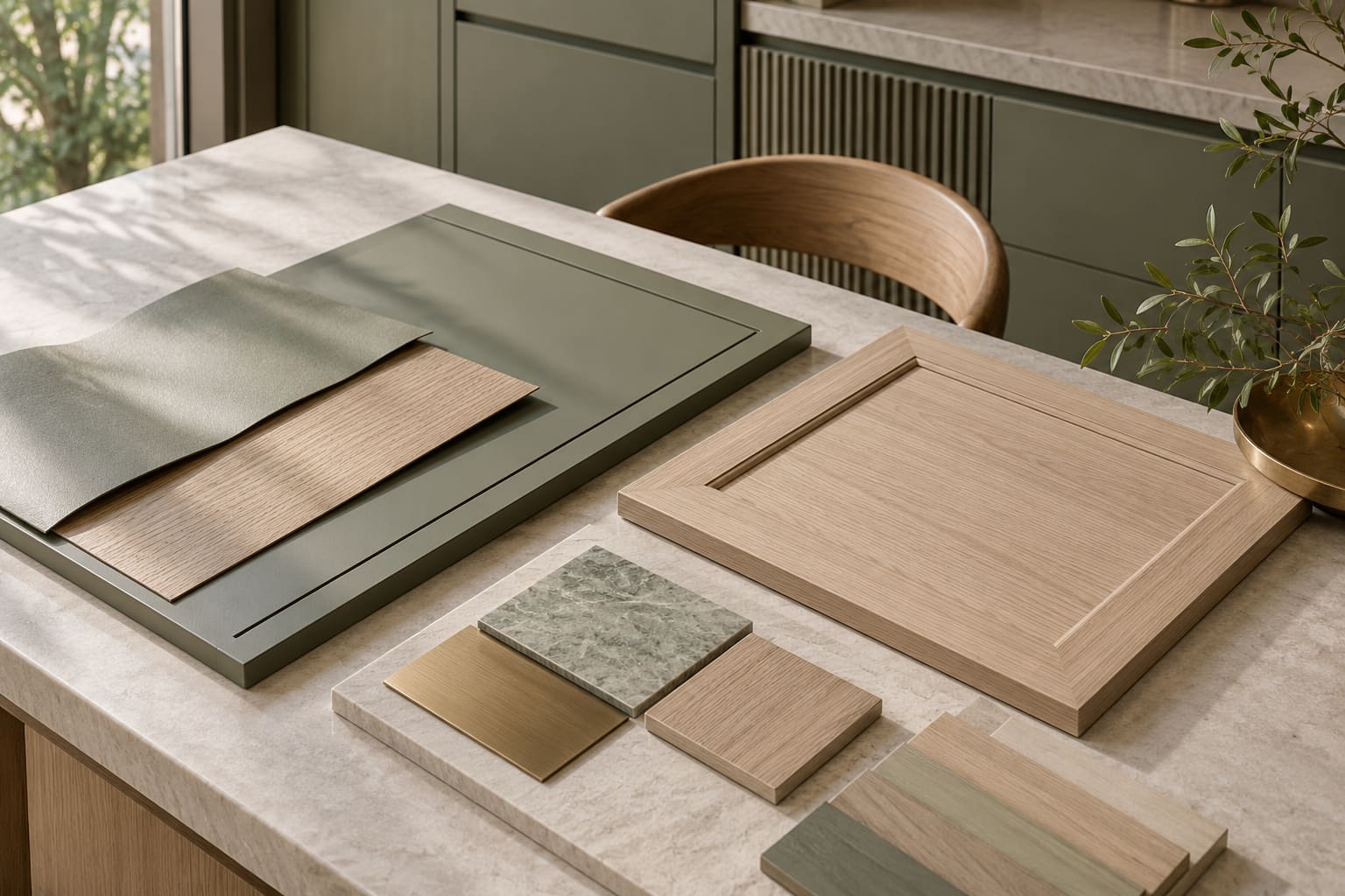 Architectural Film vs Replacing Joinery — AI-generated editorial illustration; not a named-brand product or completed client project